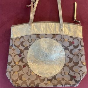 Coach shoulder bag/ tote
